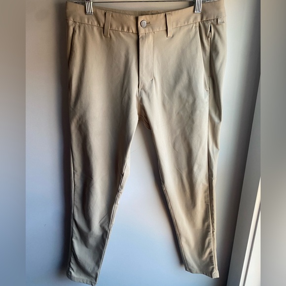 lululemon athletica Other - Lululemon ABC Slim Fit Trousers Pants - 31/30 - Tan Khaki